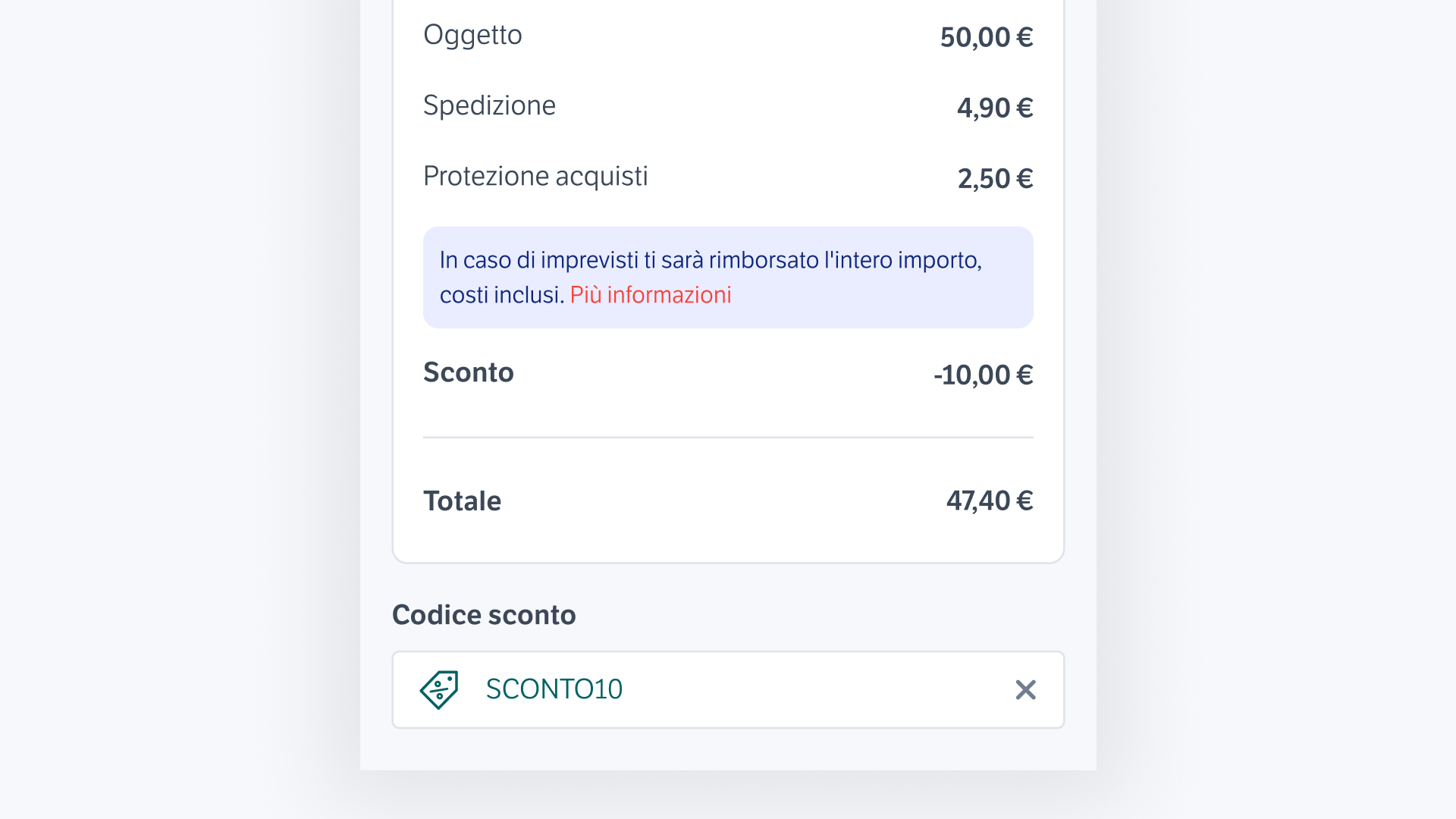 Codice sconto  App da 10€: scopri se sei abilitato